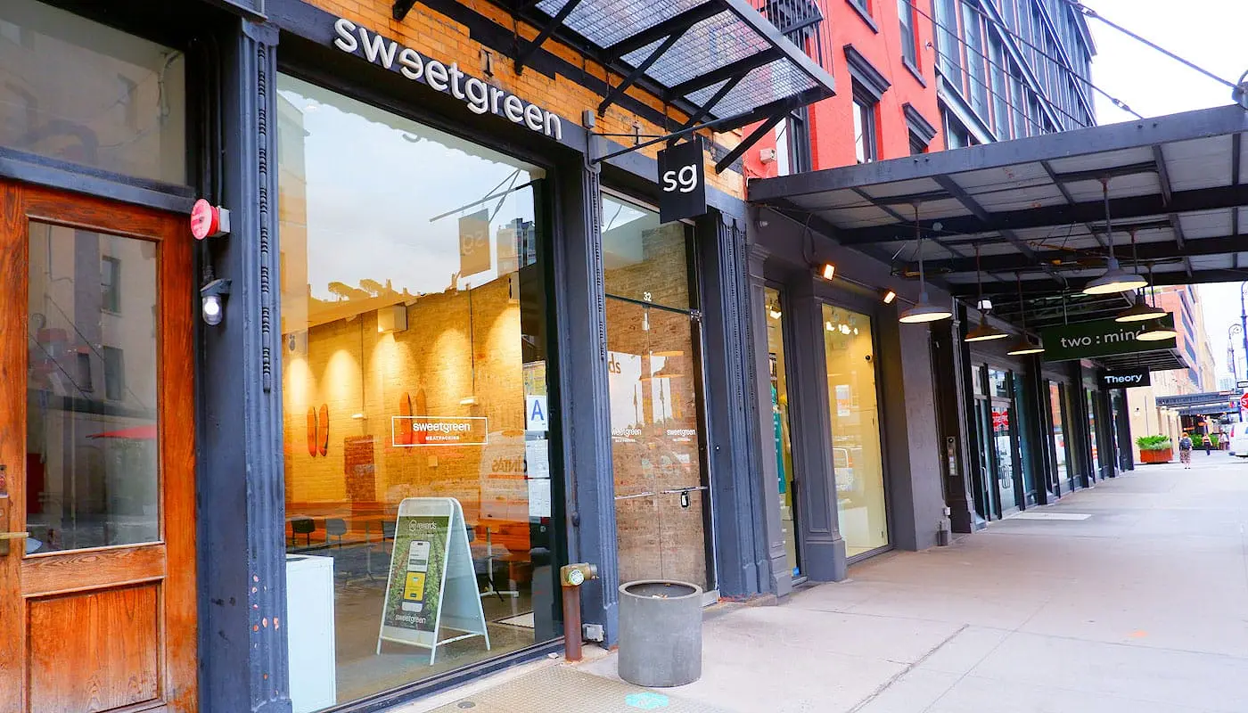 뉴욕 채식 레스토랑 - sweetgreen