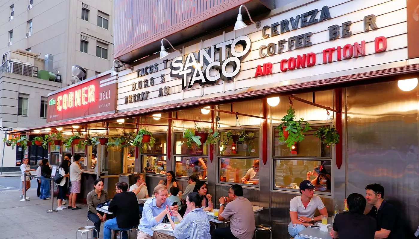 뉴욕 최고의 멕시칸 음식 - 산토 타코(Santo Taco)