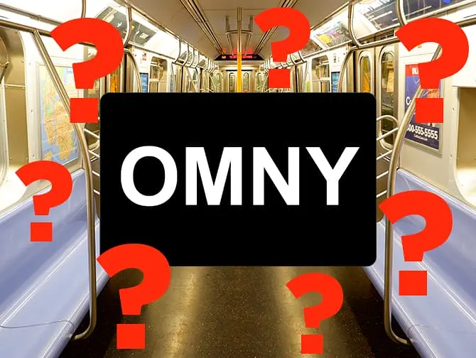 7일권 옴니(OMNY) 카드에 관한 잦은 실수