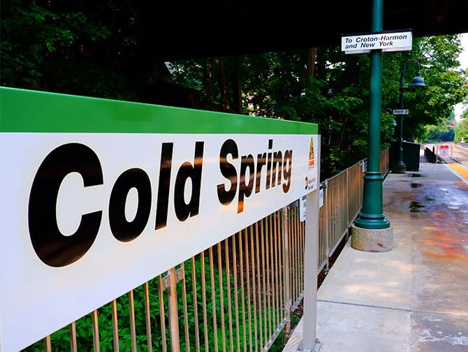 뉴욕 근처 콜드 스프링(Cold Spring) 당일치기 여행 - 콜드스프링행 열차
