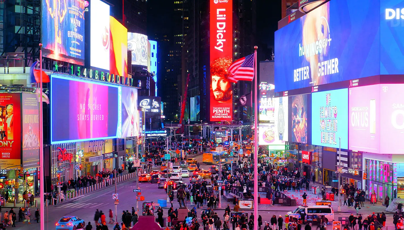 New York 4 day Itinerary Explore Times Square on your first evening in New York
