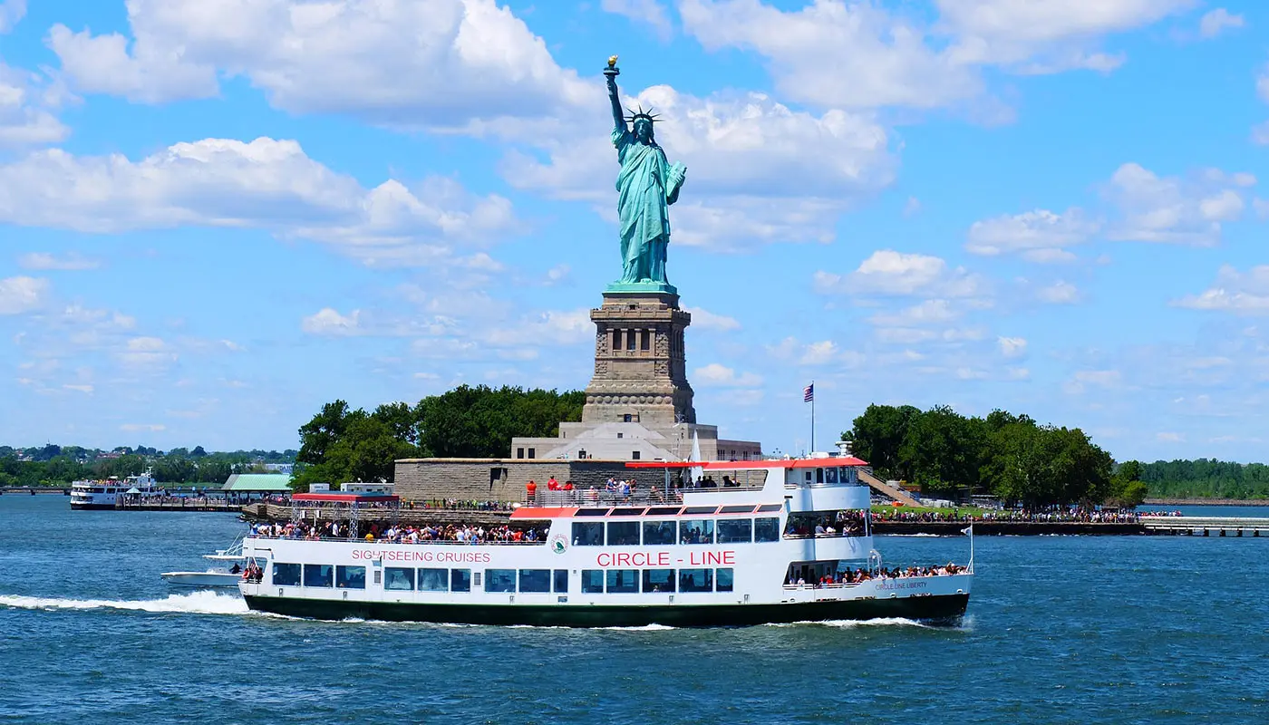 New York 4 day Itinerary Take a sightseeing cruise to see the Statue of Liberty up close